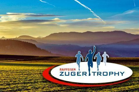 Zuger Trophy mit Zugerberg im Hintergrund