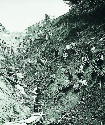 Zugerbergbahn Geschichte des Trassenbaus