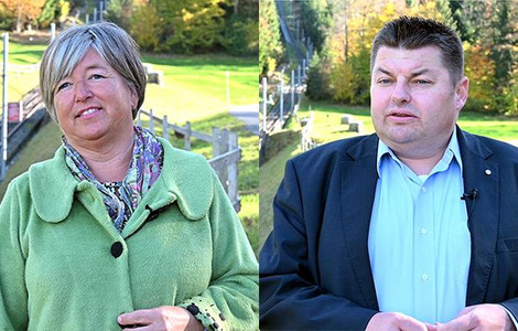 Bild von Kerstin Staub und Philipp Hofmann aus einem Video der Zugerberg Bahn