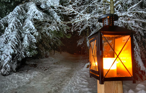 Lichterweg Laterne
